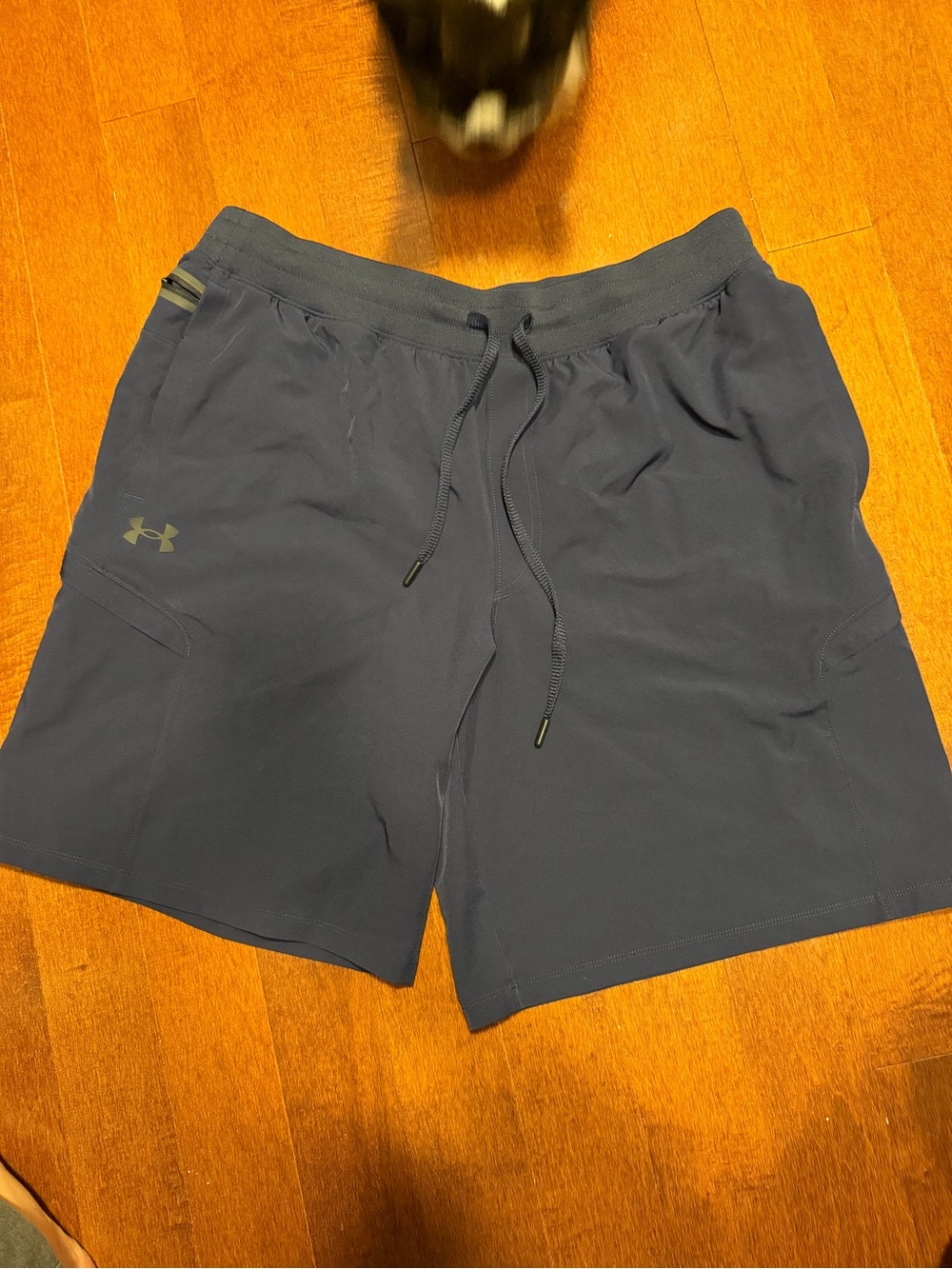 Under Armour Men's Navy Blue Performance Training Shorts